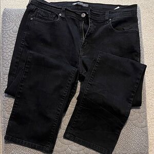 Levi's Black Straight Leg Pants